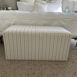 Studio McGee bench ottoman