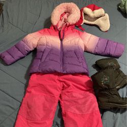 4T Kids Winter Snow Suit 