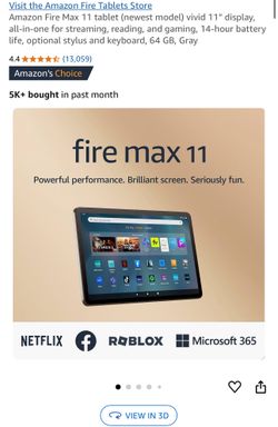 Amazon Fire Max 11 64 Go