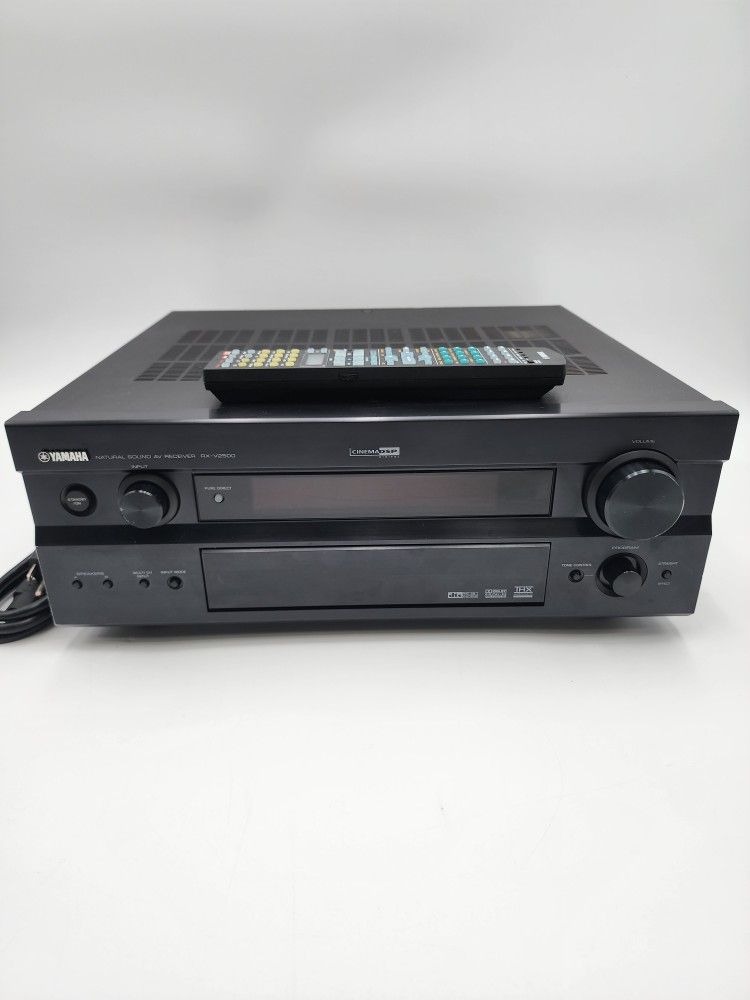 Yamaha RX-V2500 Natural Sound Stereo Receiver With Remote