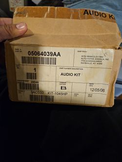 NEW OEM Dodge  VES Audio Kit 0(contact info removed)AA (05-08) - 2 Headphones 