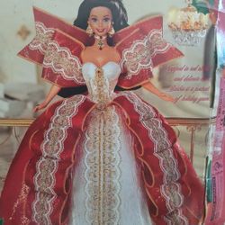 Rare Vintage Barbie On The Box Shows Blue