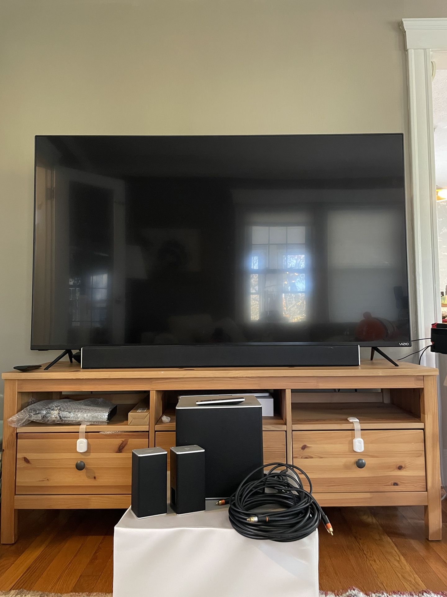 Vizio M-series 65” TV & Home Theater System - $500 OBO (Medford)