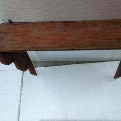 Handmade Wooden Wall Shelf