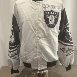 Los Angeles Raiders Chalkline Jacket Men’s XL