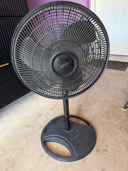 Lasko Black Pedestal Stand Fan