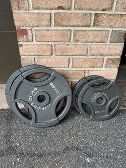 Fitness Gear 140 lb Olympic Weight Set
