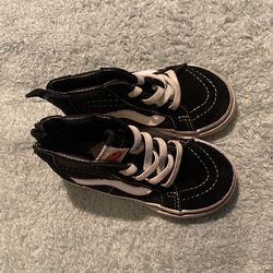 Vans Hi Top Kids Size 7 Shoes 