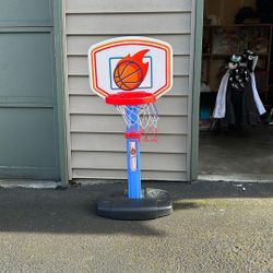 Toddler Adjustable Basketball Hoop