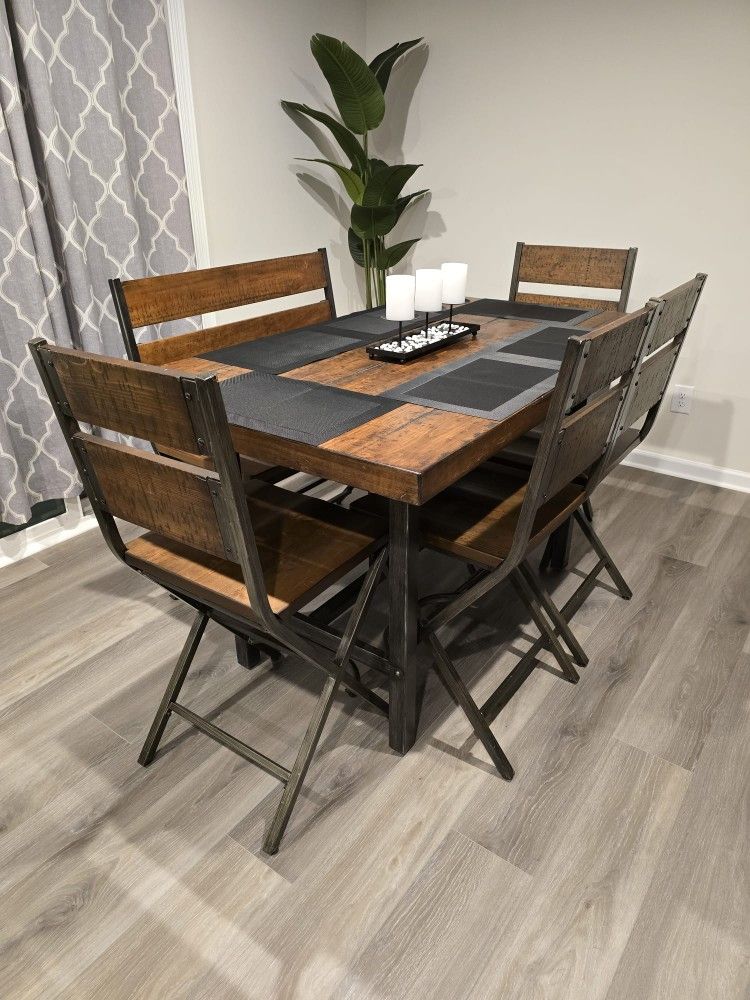 Ashley Furniture Kavara Counter Height Dining Table w/bench