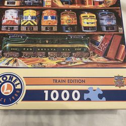 1000 Piece Lionel Train Puzzle