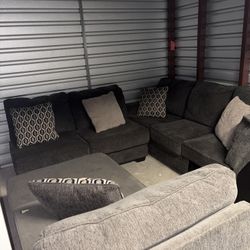 Gray Sectional Couch