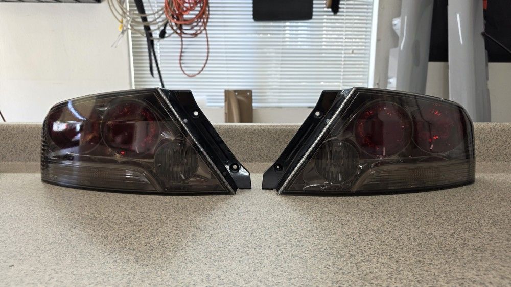 Mitsubishi Evo 8 MR Oem Tail Lights Smoked