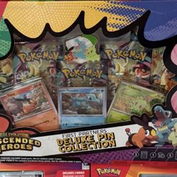 Pokemon Ascendente Héroes Delux Pin Collection 