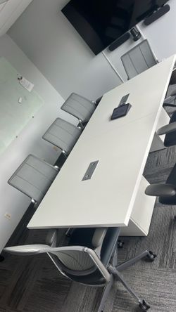 Modern Modular Conference / Collaboration Tables – Set of 2