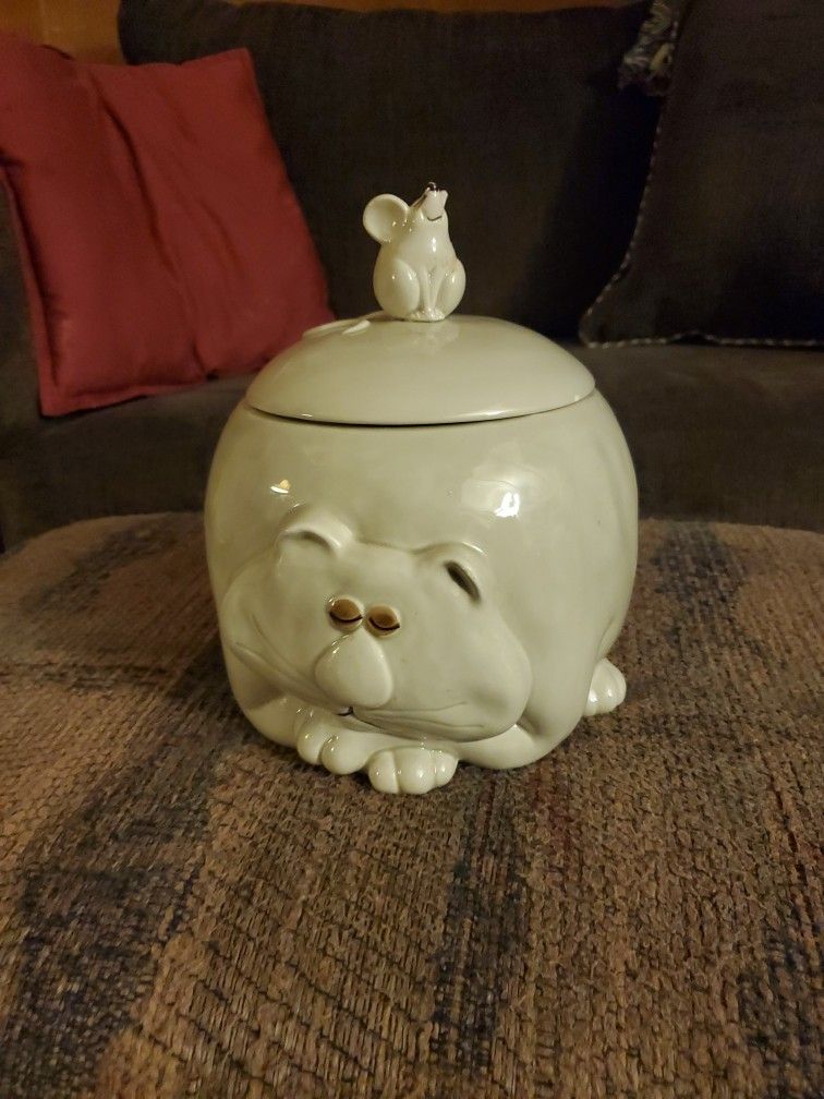 Fat Cat Cookie Jar