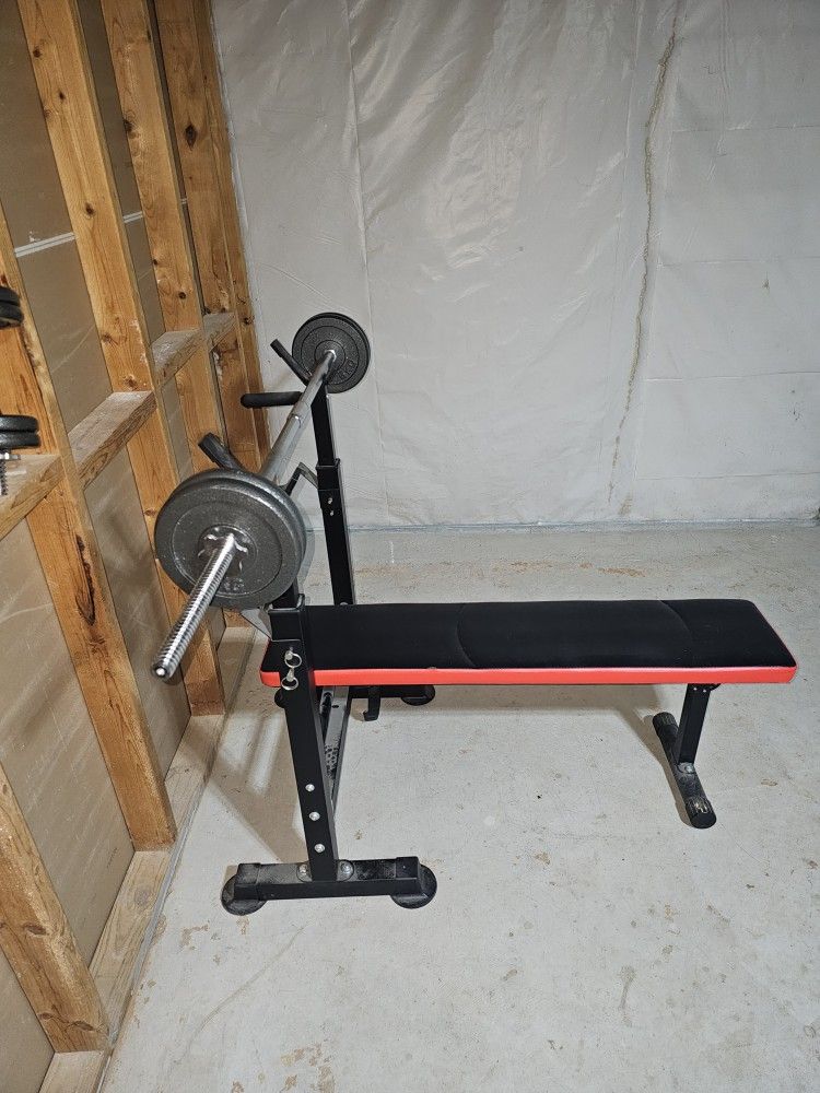 Fold Up Weight Bench