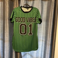 Good Vibes Jersey Top