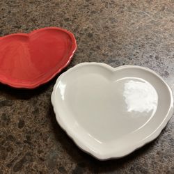 TAG Heart Shaped Plates