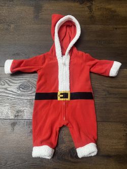 Boys Christmas Romper Sleeper Size 3 Months By Carters #12