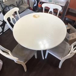 dining table with chairs