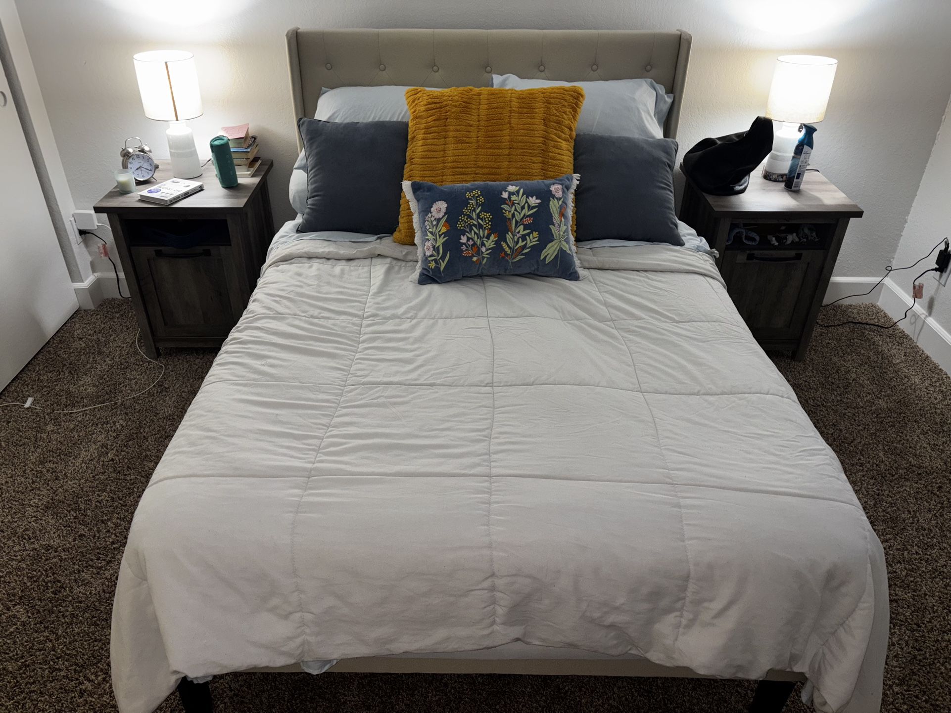 Full Bed Frame And Mattress