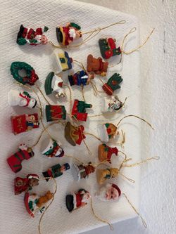 Miniature Christmas ornaments