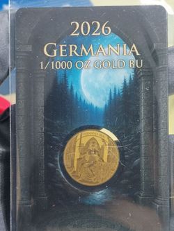 2026 Germania 1/1000 oz Gold BU Coin