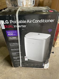 LG 10,000 (DOE) BTU 115-Volt Portable Air Conditioner
