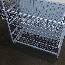 Metal storage organizer