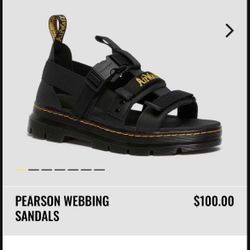 Dr Marten Air Wair Pearson Webbing Sandals