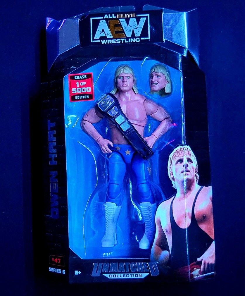 Owen Heart 1 Of 5000 Chase AEW Figure