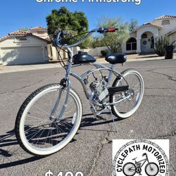 Gas Bike Not Electric Bike Motorized Bicycle Motor Bike Beach Cruiser Delivery Available