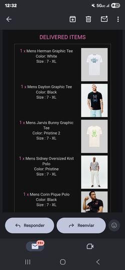 🔥 FOR SALE 🔥
Selling 9 brand-new Psycho Bunny shirts, size XL (size 7)