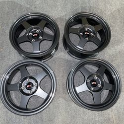 New 16 Inch Spoon Style Rims Wheels 16x7 +36 (4x100)