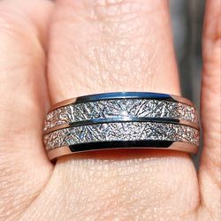 Men's Stainless Steel Band Ring