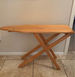 Antique ironing board wood-vintage-functional, home decor, pretend play, classroom, decoration