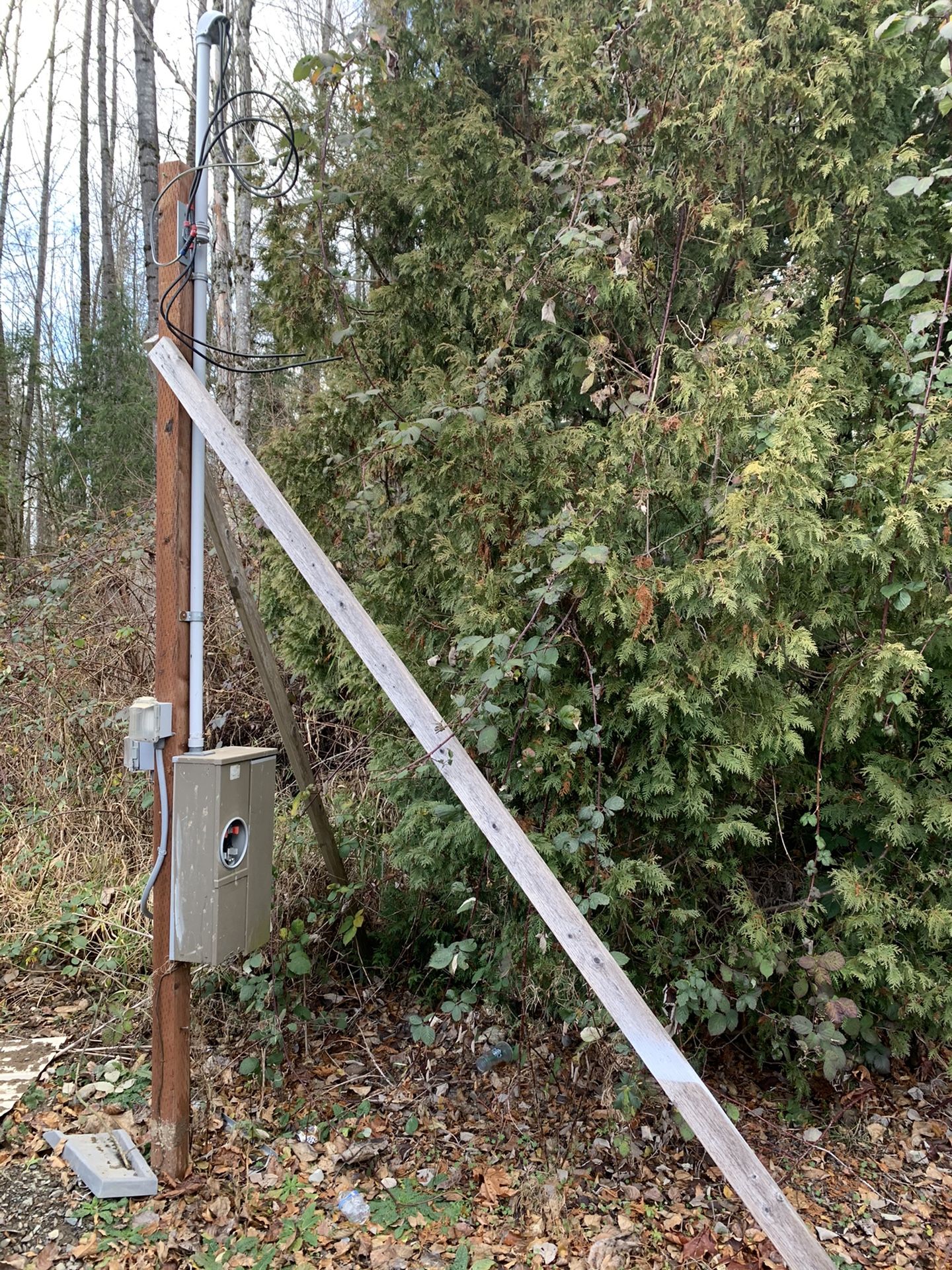 Temporary power pole for sale in chehalis wa offerup