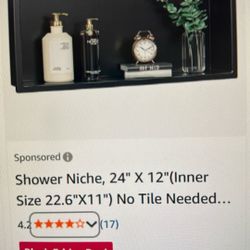 Shower Bathroom Niche  Wall In No Tile 