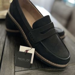 Rachel Zoe  Black Women Loafers 