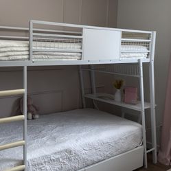 Bunk Bed Twin Over Twin Without Mattress 