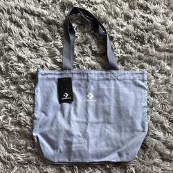 Converse Purple Canvas Tote Bag