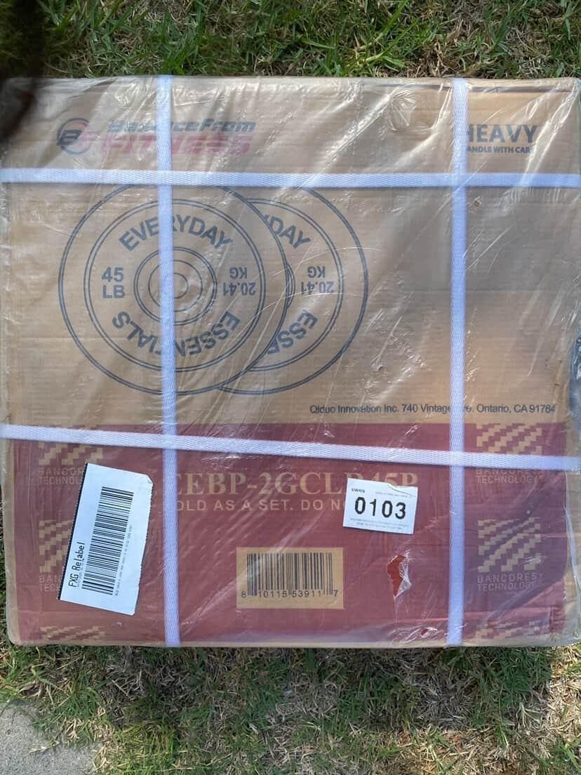 Bumper Plates 45 lb Set