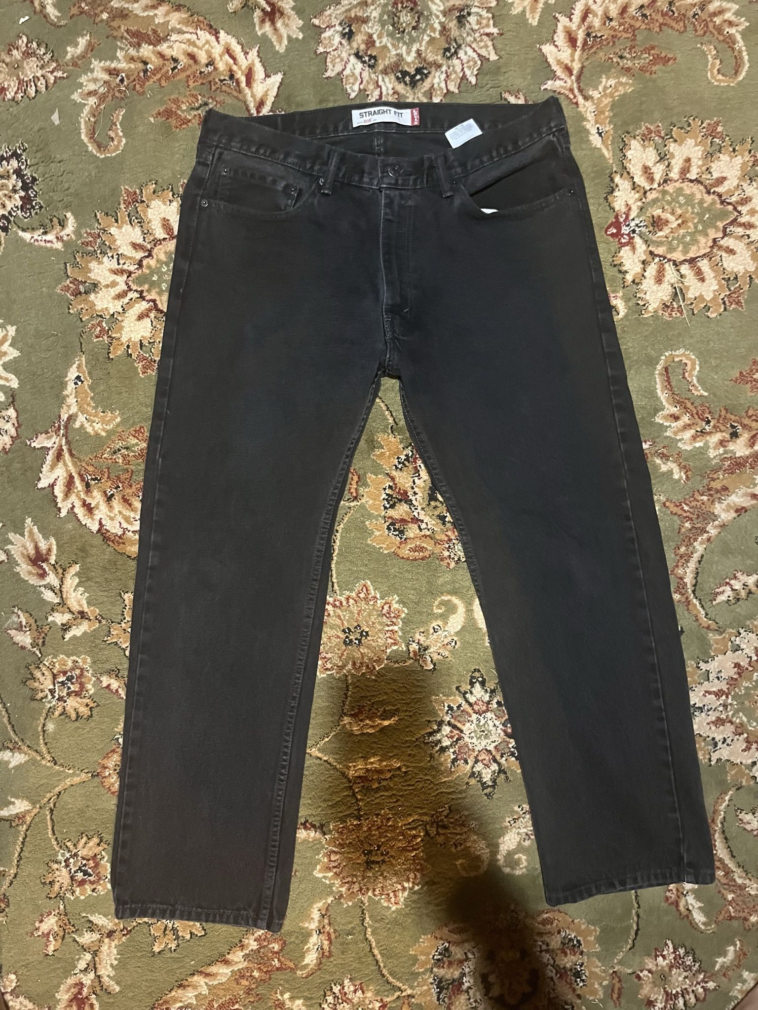 Levi 505 black jeans