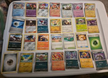 Assorted Pokémon cards