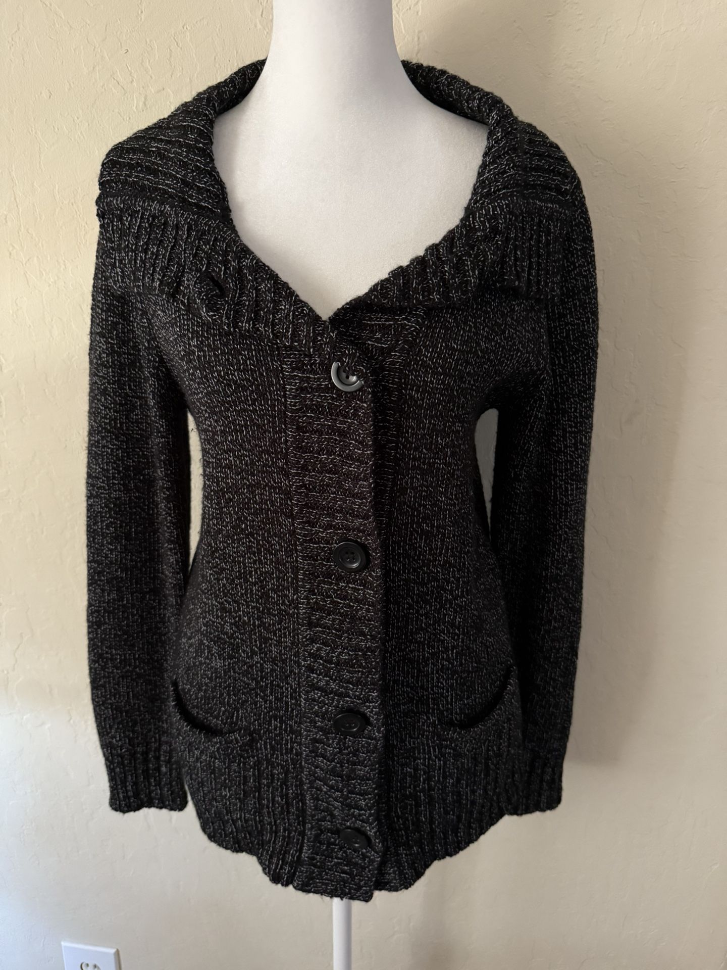 Y2K knitted cardigan