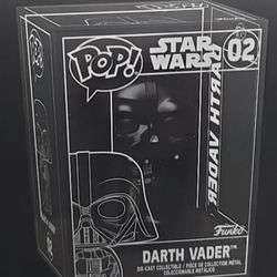 Funko Pop! Star Wars Darth Vader #02 Die-Cast Figure Exclusive Collectible