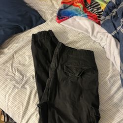 Black Cargo Pants