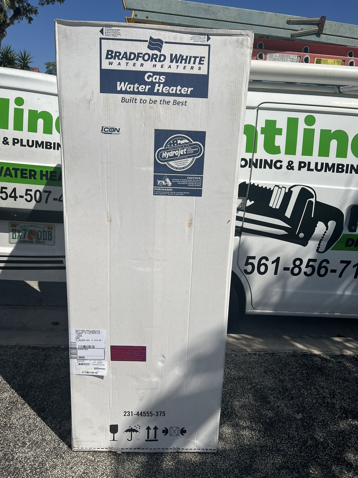 Bradford White 30-50g Water Heater