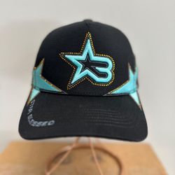 Star Blessed Hat Brillo Gorra Nueva Con Brillo 